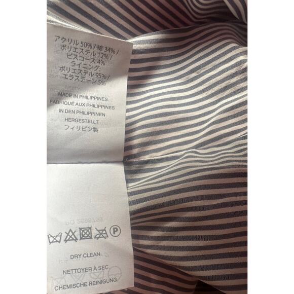 J.Crew Womens Tweed Pencil Skirt Pink Back Zip Frayed Hem Work Casual 2P PETITES - Picture 9 of 15